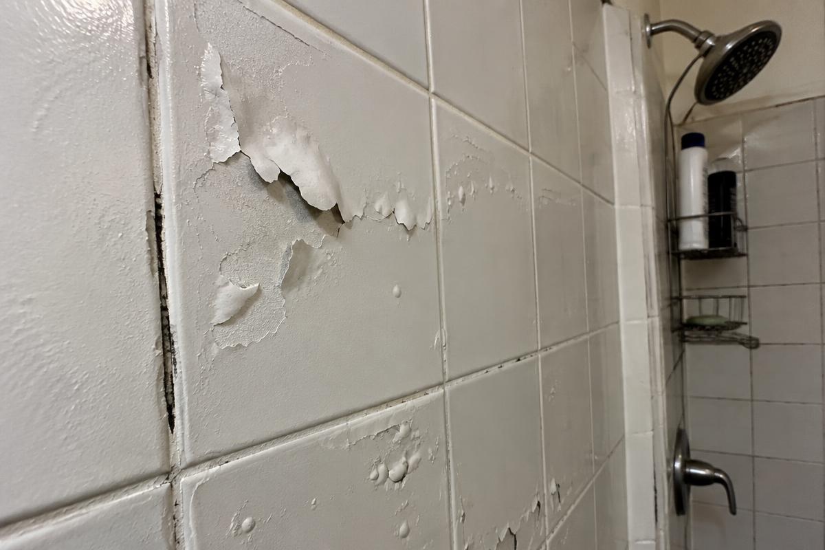 Örnek: boyası kabarmış banyo fayansı fotoğrafı